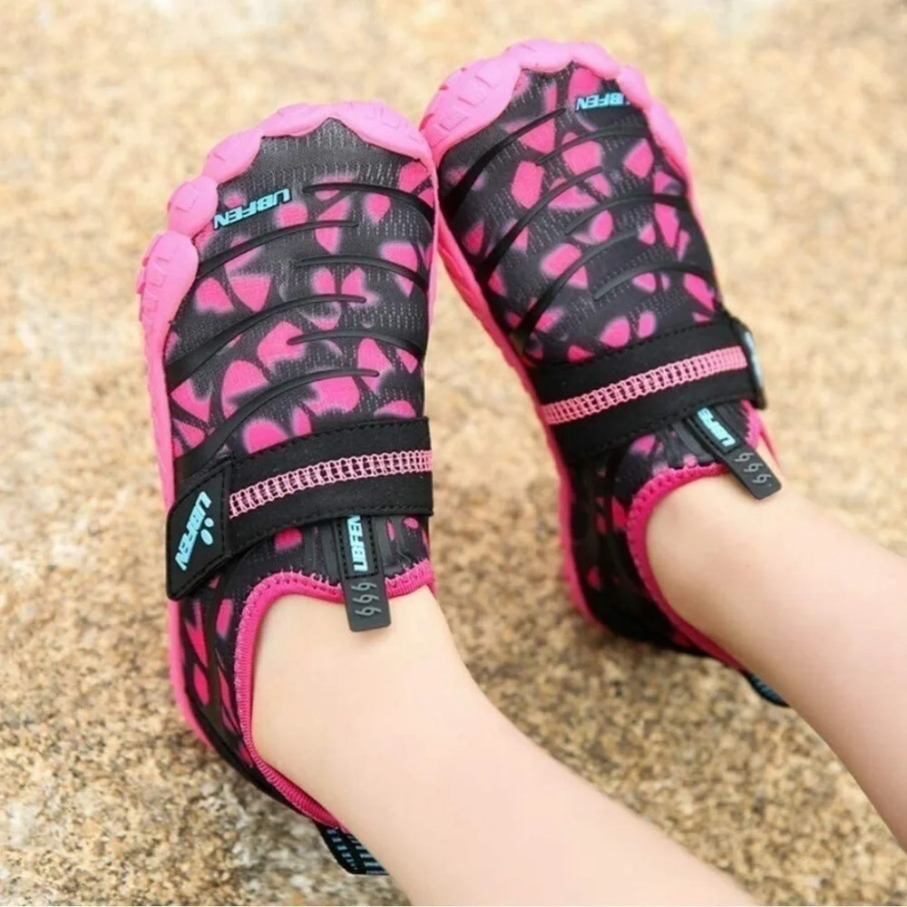 Ubfen pink water shoes pool shoes size toddler 11.5